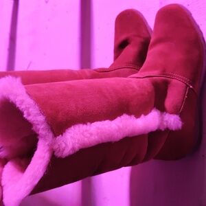 Snow boots real Sherpa London Fog